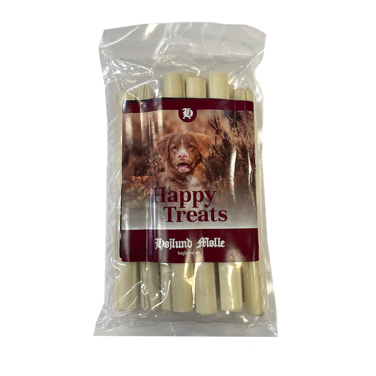 Højlund HappyTreats Pressed stick 20 cm white | 10stk.